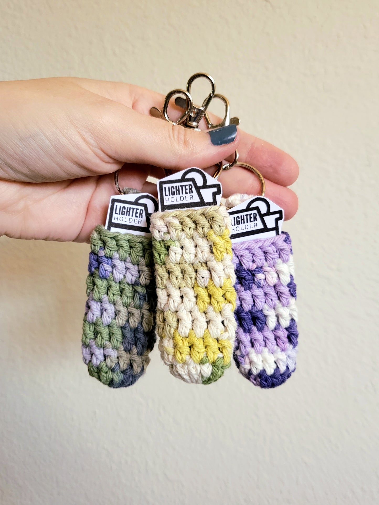 Lighter *Keychain* | 30 colors! | Crochet Lighter Holder