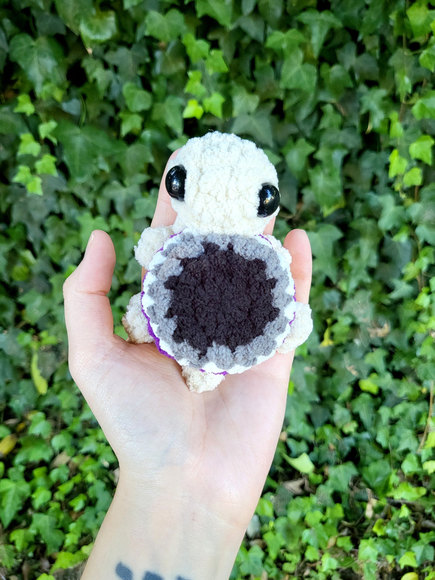 Ace Pride Turtle Plushie | Made by queer artist!