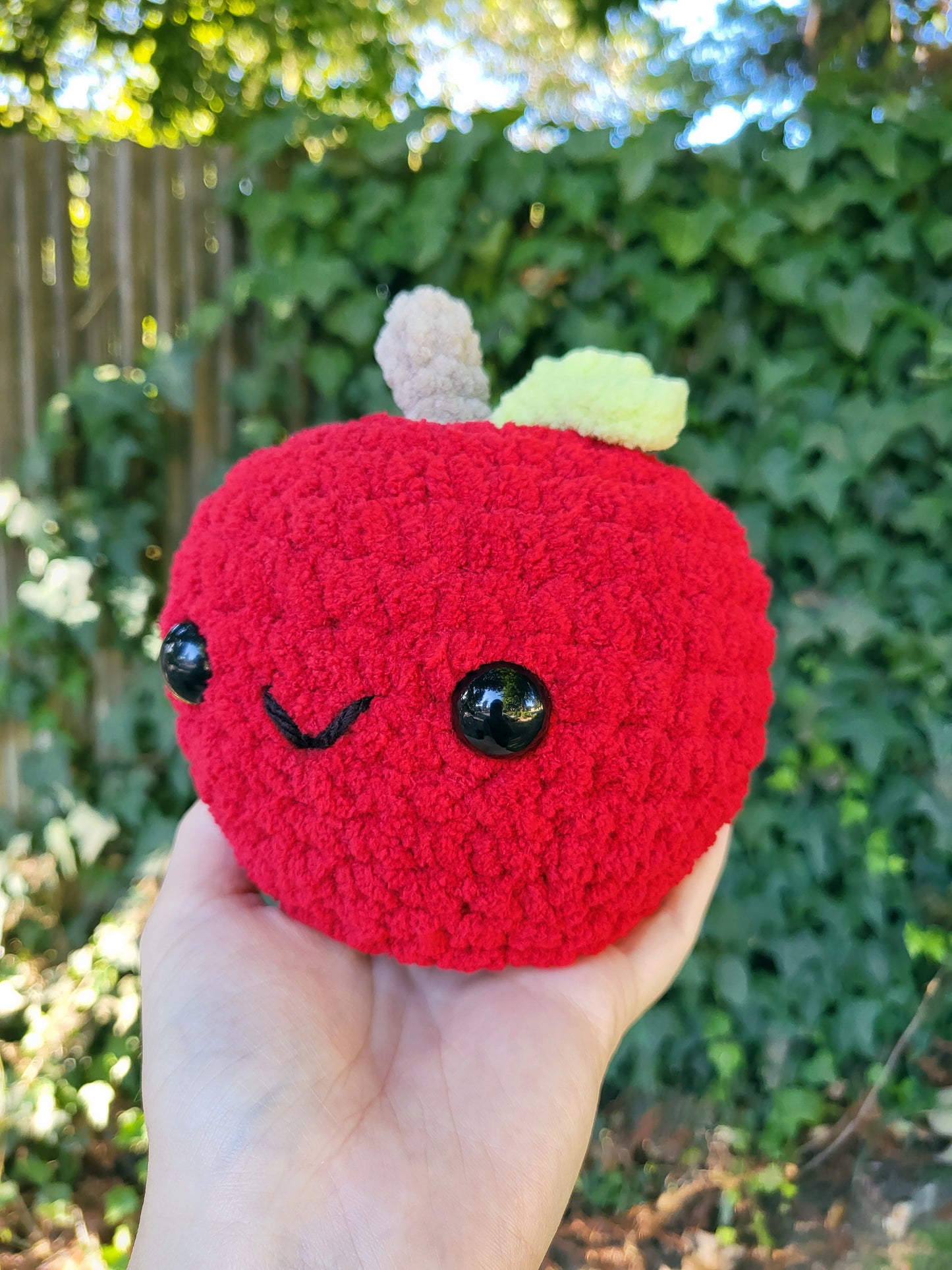 Apple Plushie | Great for teachers!