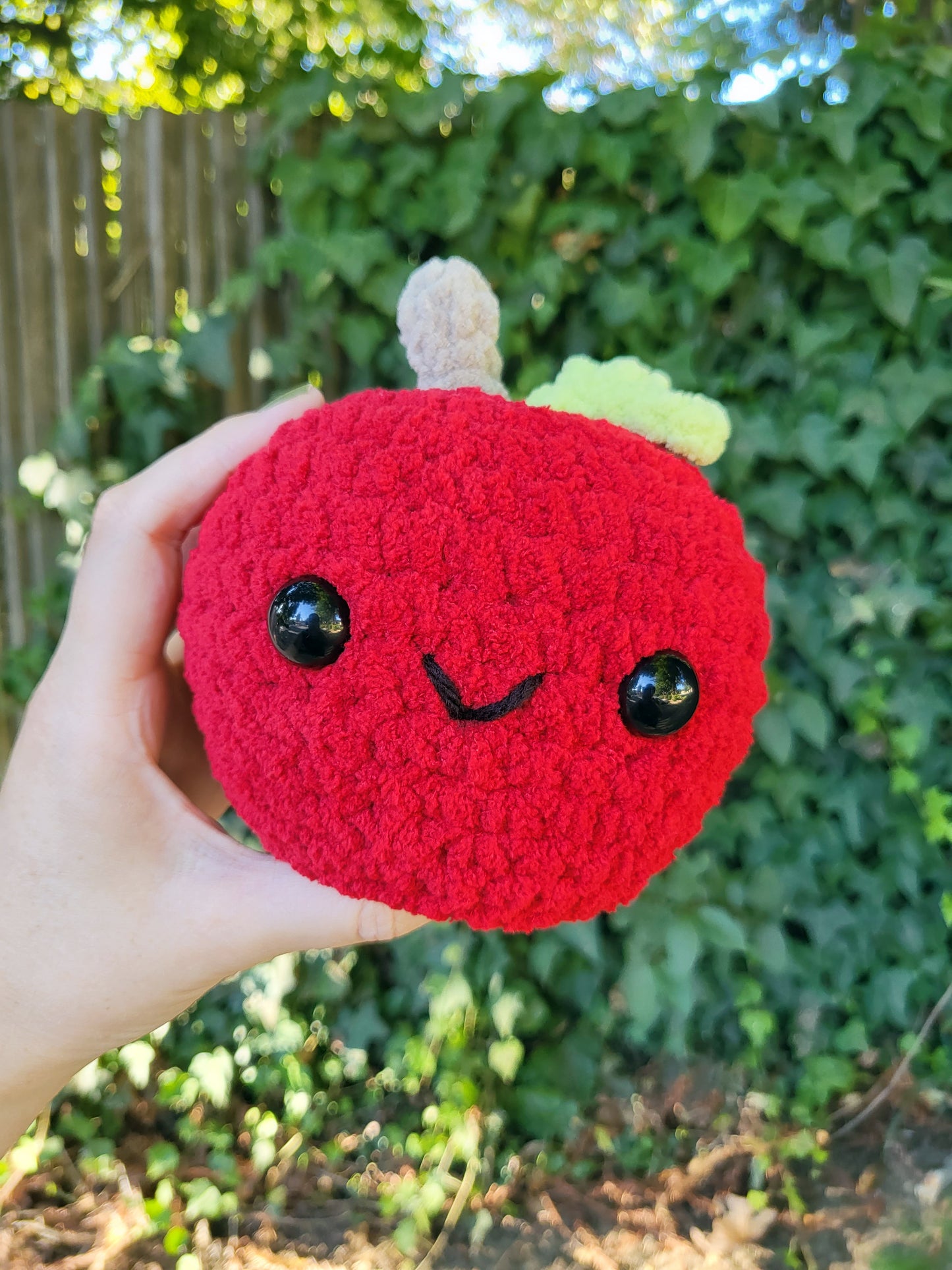 Apple Plushie | Great for teachers!