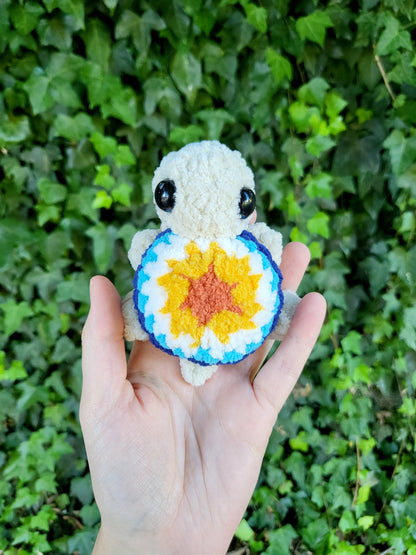 Aroace Pride Turtle Plushie | Made by queer artist!