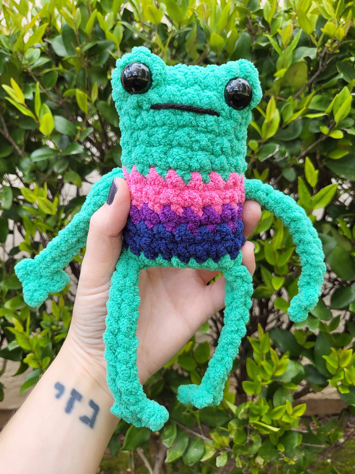 PRIDE Frog Plushies | Made by queer artist!