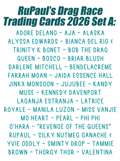 Drag Queen Trading Cards