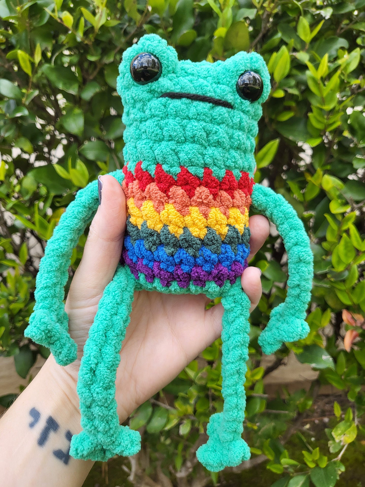 PRIDE Frog Plushies  Made by queer artist! – Schiller Crafts