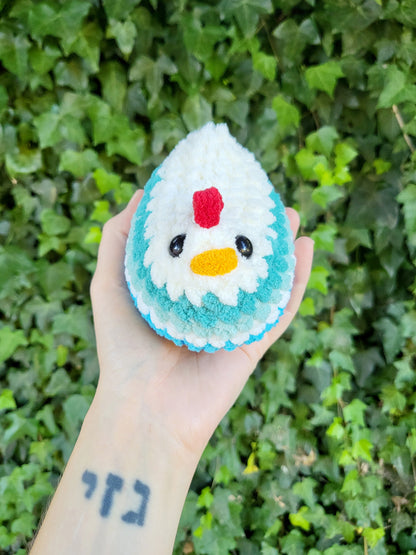 Gay Man/MLM Pride Chicken Plushie | Made by queer artist!