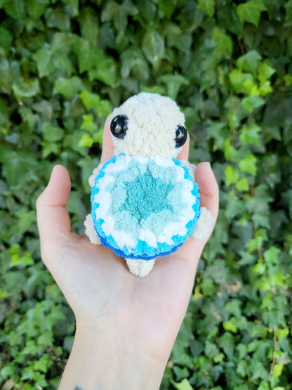 Gay Man/MLM Pride Turtle Plushie | Made by queer artist!