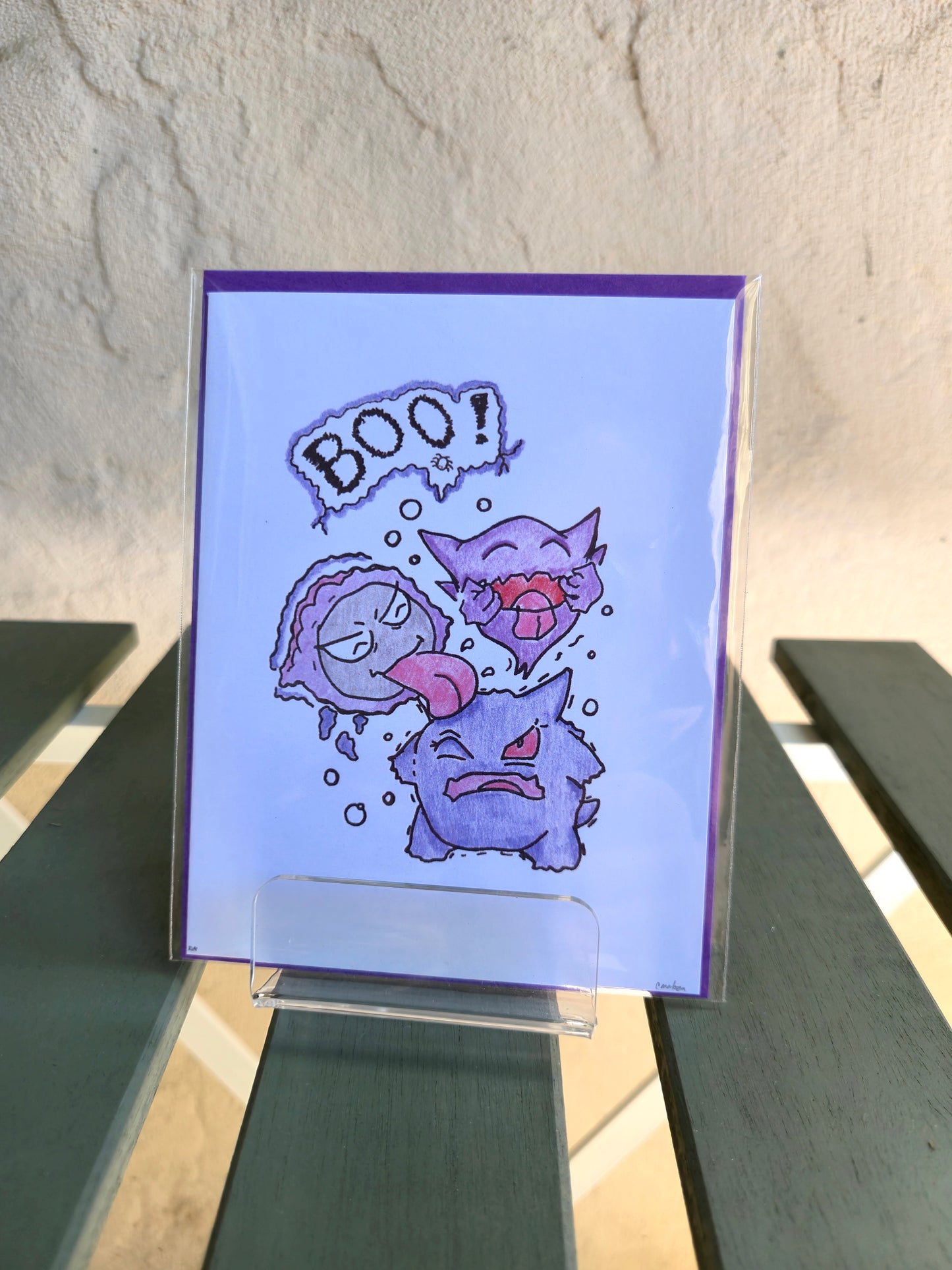 Gengar Family | Art Print Greeting Card