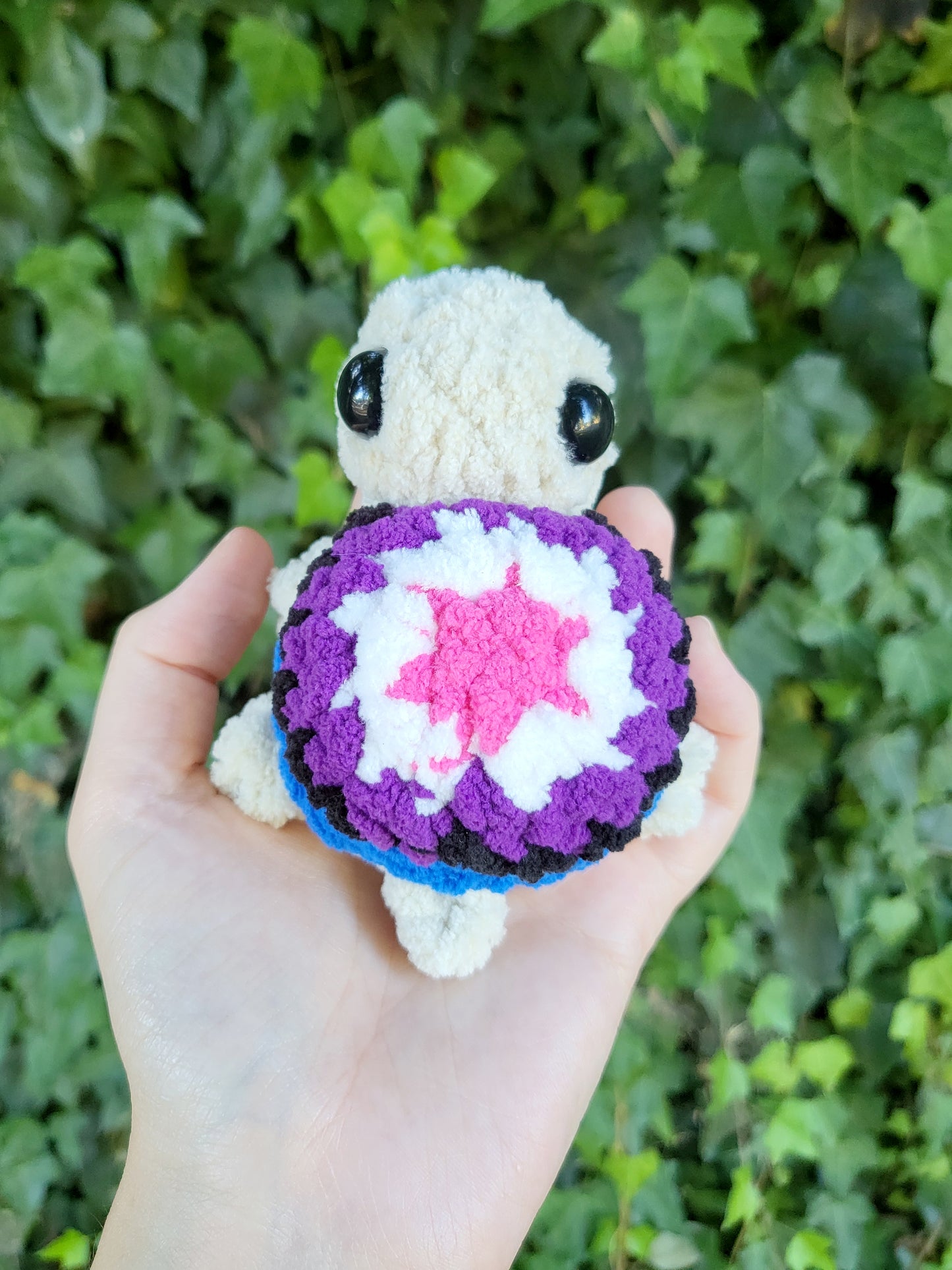 Genderfluid Pride Turtle Plushie | Made by queer artist!