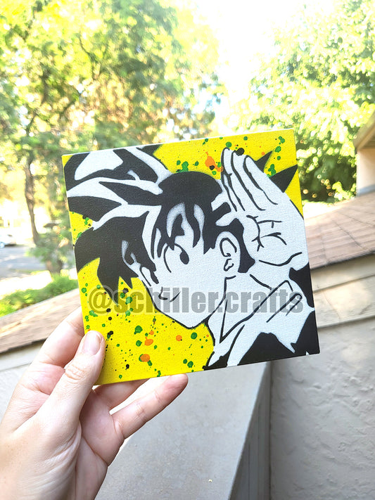 Goku 6" Original Painting