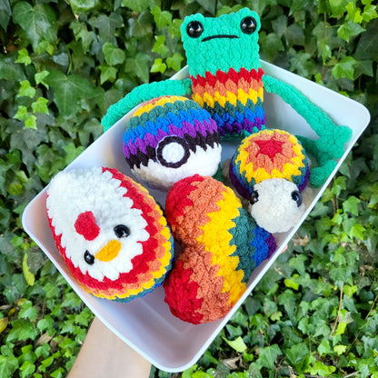 LGBT(QIA+) Pride Turtle Plushie | Made by queer artist!