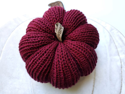 Custom LARGE Single Knit Pumpkin