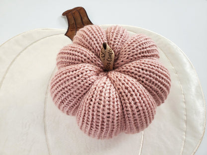 Custom LARGE Single Knit Pumpkin