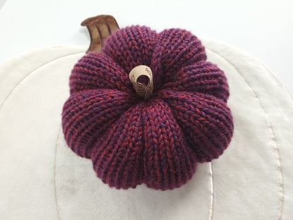 Custom LARGE Single Knit Pumpkin