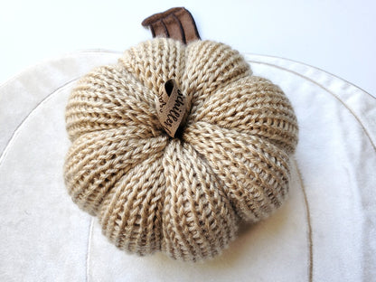 Custom MEDIUM Single Knit Pumpkin