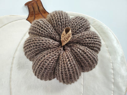 Custom MEDIUM Single Knit Pumpkin