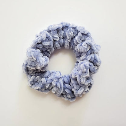 Velvet Crochet Scrunchie