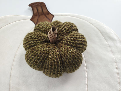 Custom SMALL Single Knit Pumpkin