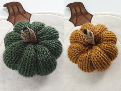 Custom SMALL Single Knit Pumpkin