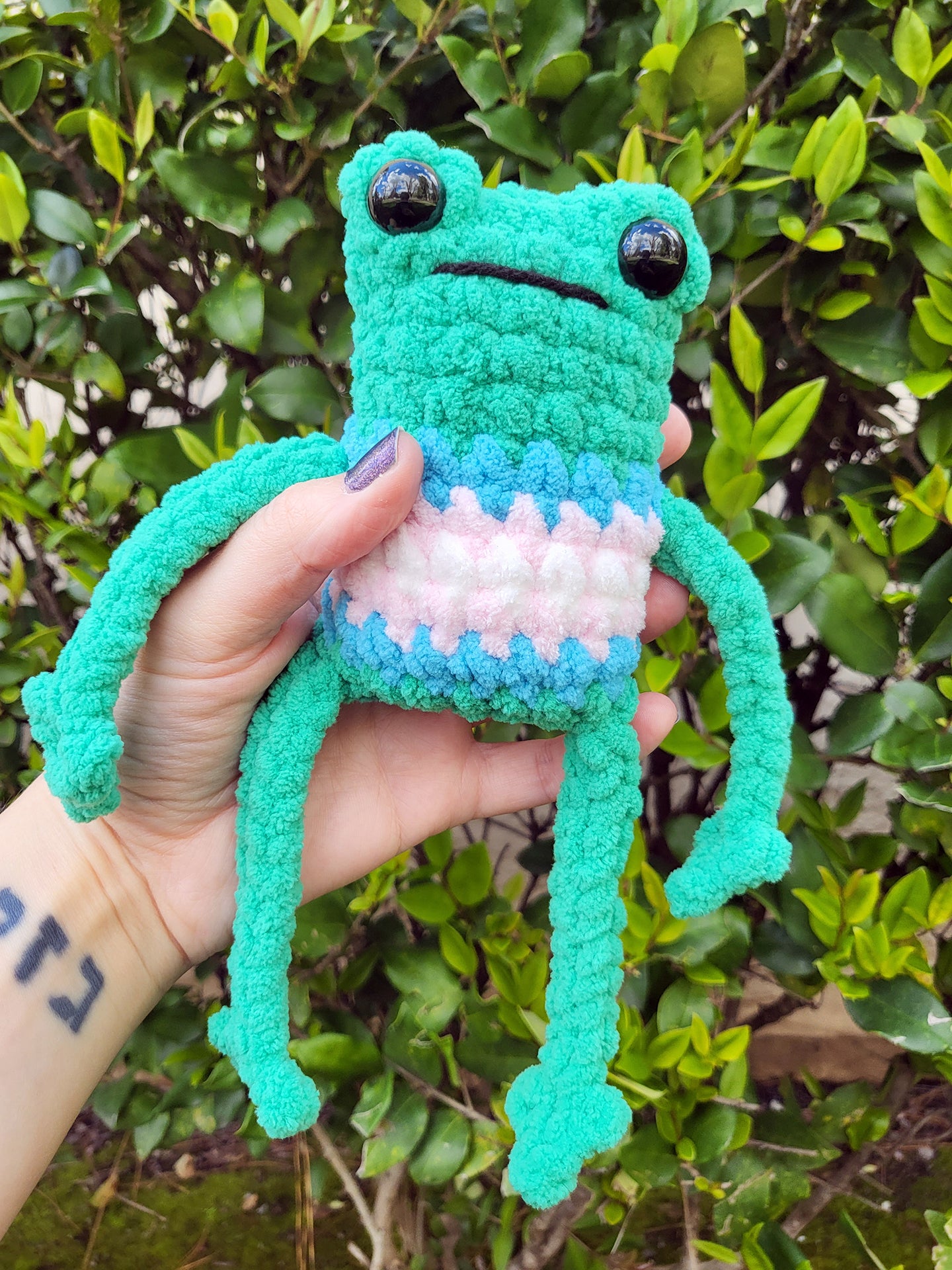 PRIDE Frog Plushies  Made by queer artist! – Schiller Crafts